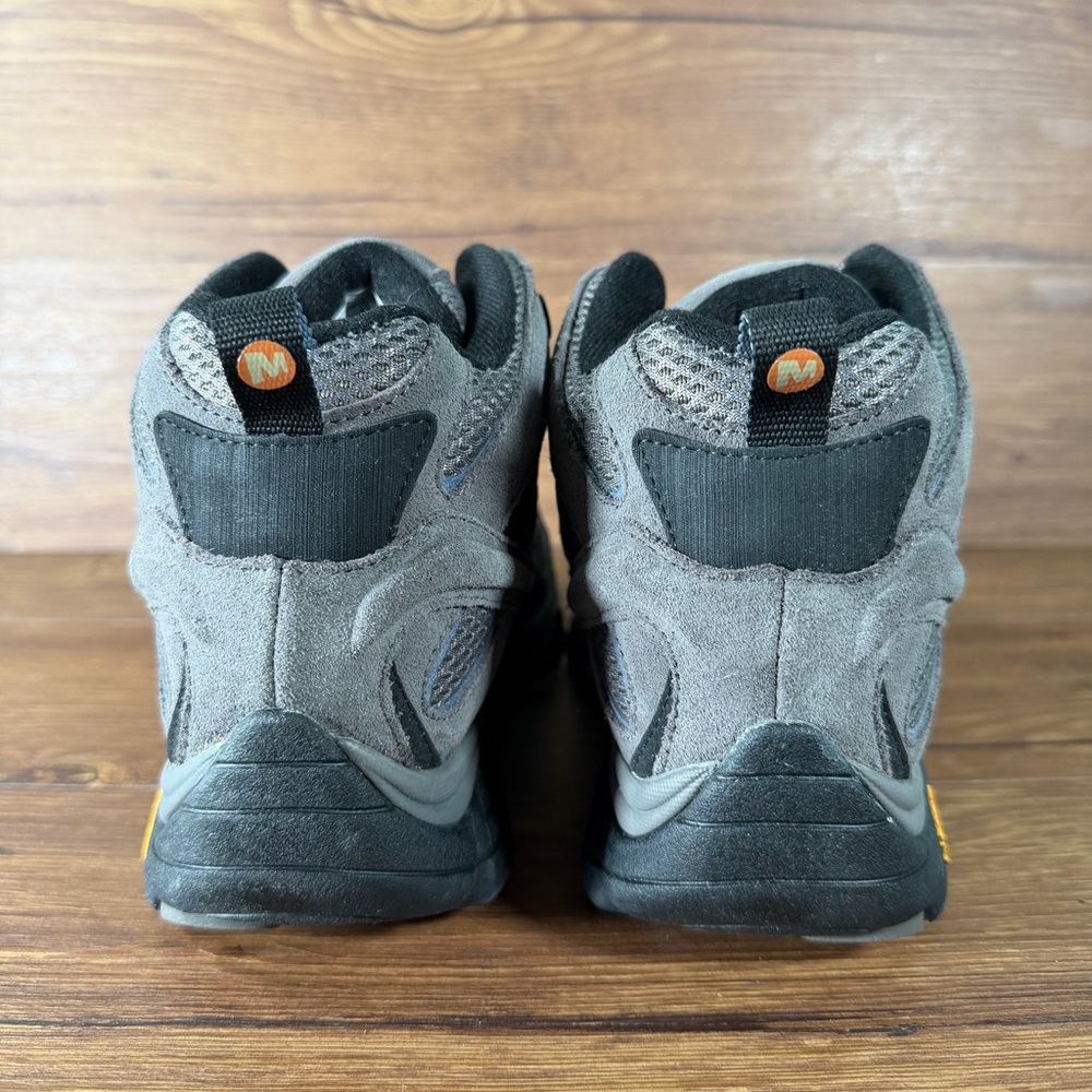 Merrell Moab 2 Mid Hiking Boots Waterproof Women’s Size 9 Lace Up Shoes Vibram - Picture 6 of 12